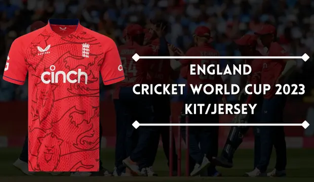 England Kit/Jersey ICC Cricket World Cup 2023