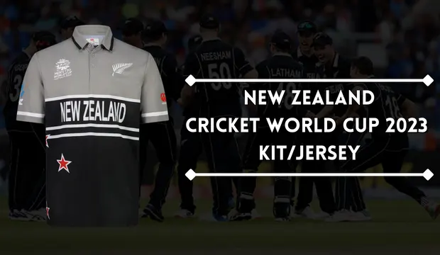 New Zealand Kit/Jersey ICC Cricket World Cup 2023