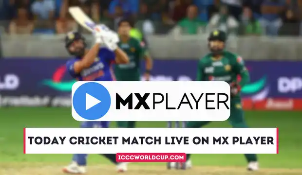 ICC ODI World Cup Live Match Link Today – How to Watch Live Cricket Match on MX Player