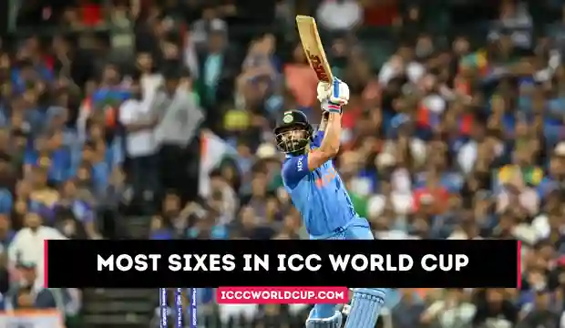 Most Sixes In ICC World Cup 2023 – Updated
