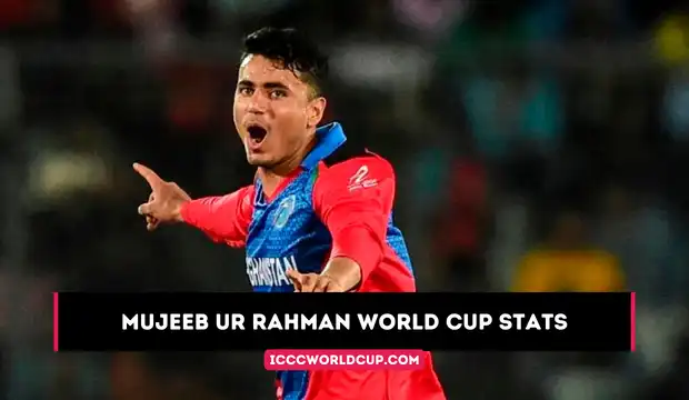 Mujeeb Ur Rahman World Cup Stats (2023), Career, Age, Wickets, Records