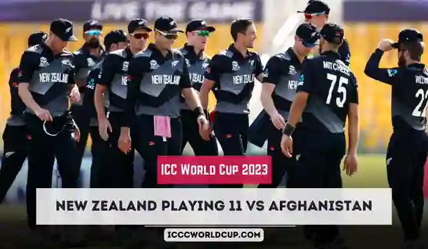 ICC World Cup 2023 NZ vs AFG: New Zealand Playing 11 vs Afghanistan