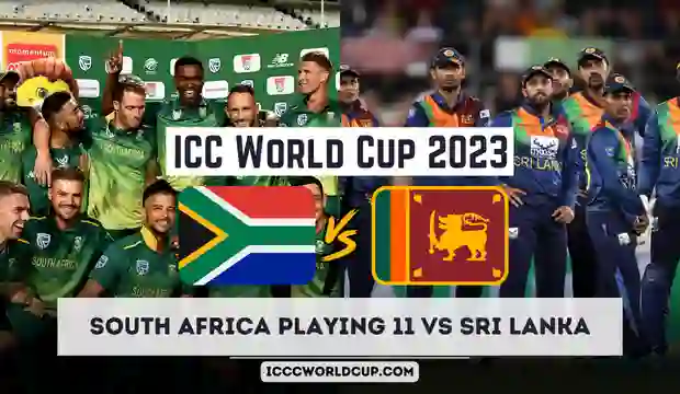 ICC World Cup 2023 SA vs SL: South Africa Playing 11 vs Sri Lanka