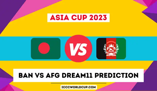 Bangladesh vs Afghanistan Dream11 Prediction, Pitch Report, Playing 11