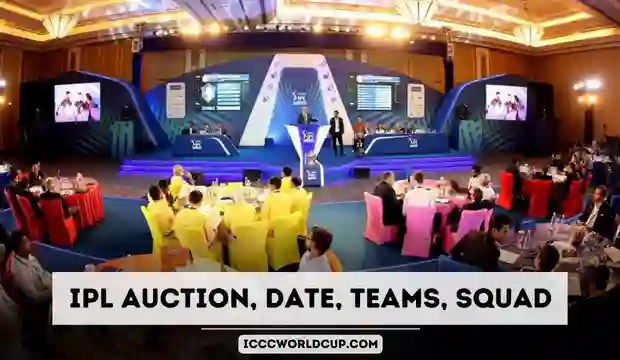 IPL Auction 2024 Date, Time