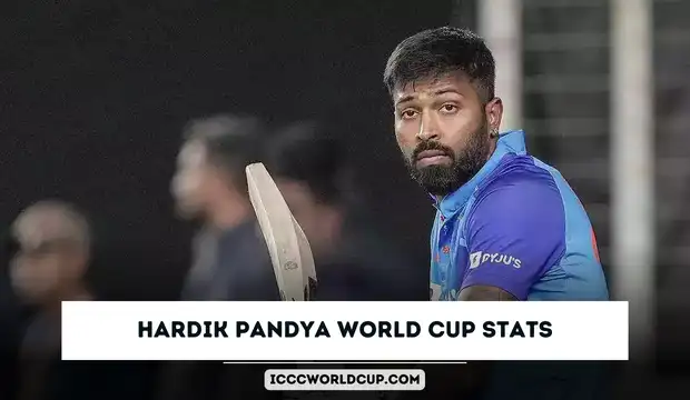 Hardik Pandya World Cup Stats (2023), Career, Age, Runs, 50s, 100s, Wickets, Best Bowling, Records