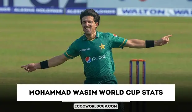 Mohammad Wasim World Cup 2023 Wickets