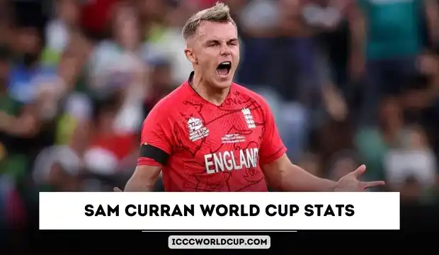 Sam Curran World Cup Stats (2023), Career, Age, Runs, Wickets, Records
