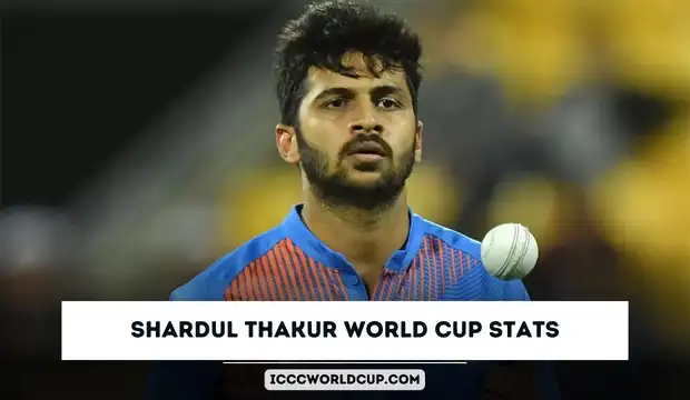Shardul Thakur World Cup Stats (2023), Career, Age, Wickets, Best Bowling, Records