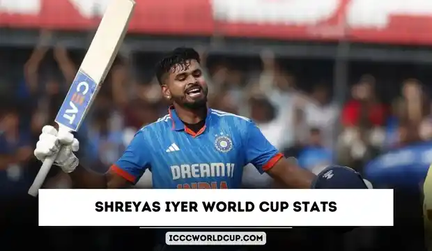 Shreyas Iyer World Cup Stats (2023), Career, Age, Runs, 50s, 100s, Records
