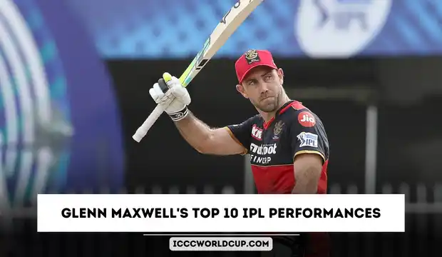 Top 10 best knocks of Glenn Maxwell in IPL