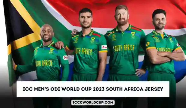 ICC Men’s ODI World Cup 2023 South Africa Jersey