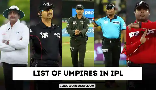 List Of Umpires in IPL 2023: Highest Paid IPL Umpires | IPL Umpires Salaries 2023