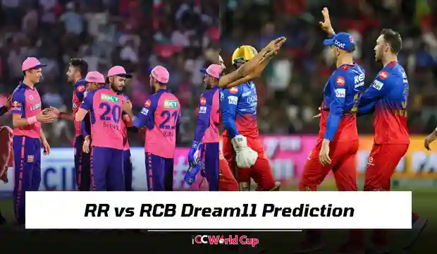 RR vs RCB Dream 11 Prediction Today Match